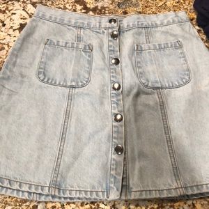 BDG Jean Skirt